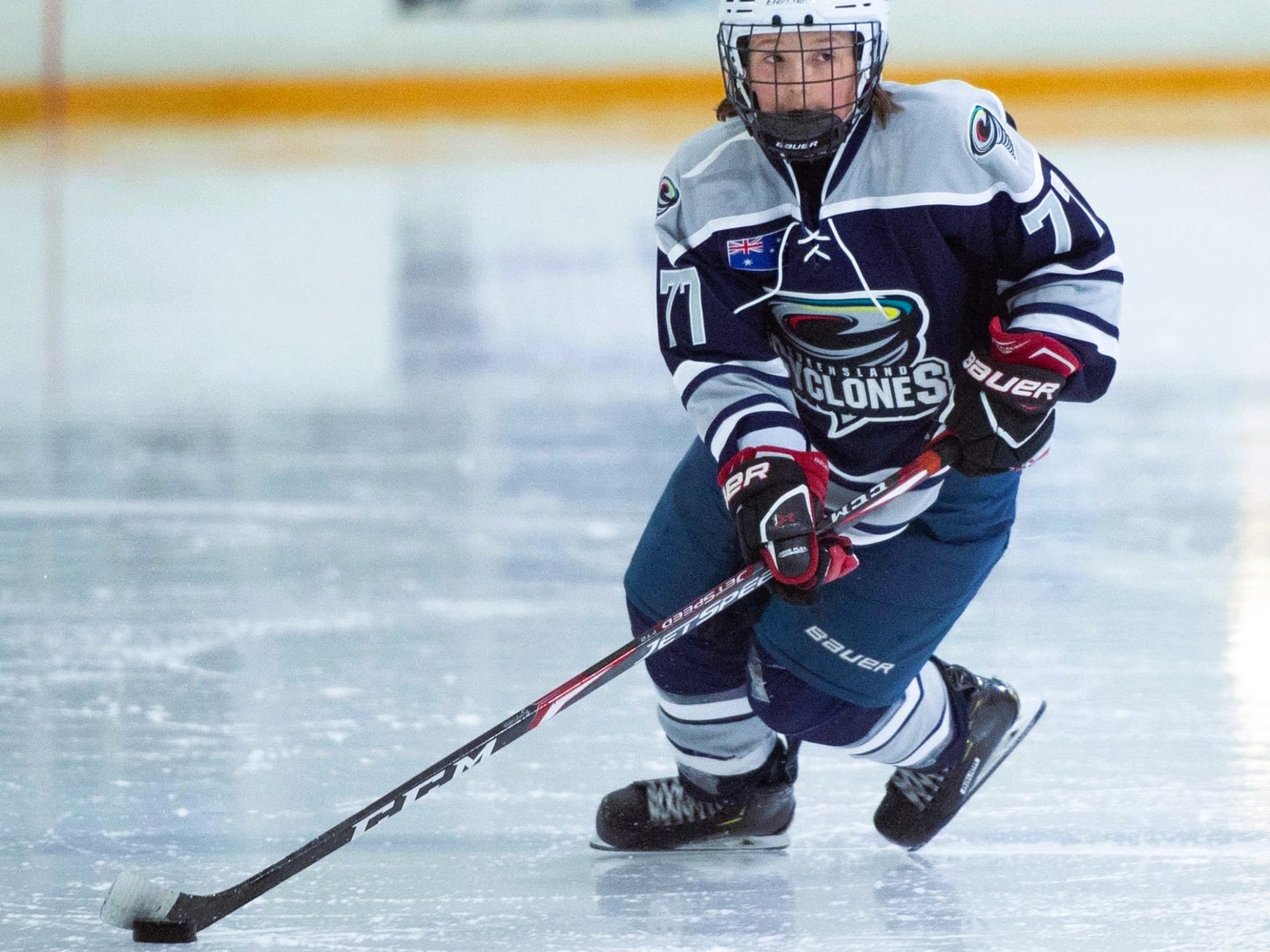 a man skiing on the water