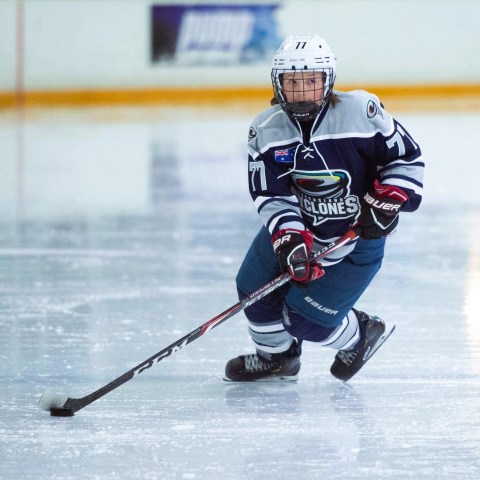 a man skiing on the water